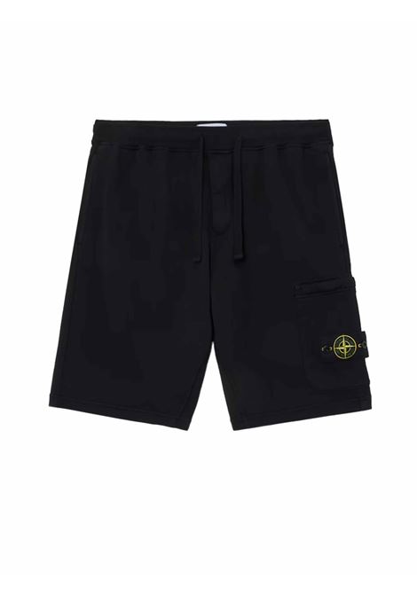 6100011 shorts man dust black STONE ISLAND | L1S15 6200011 S0051V0029